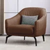 Scandinavian light luxury single sofa chair